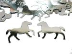 Silver Horse Confetti