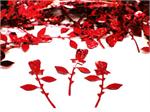Rosebud Confetti, Red Roses