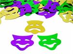 Comedy Tragedy Mask Confetti