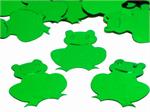 Metallic Green Frog Confetti