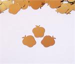 Metallic Gold Apple Shaped Confetti
