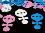 Baby Rattle Confetti, Pink, White and Blue Rattles
