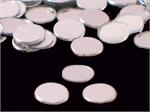 Silver Round Confetti, 1/8