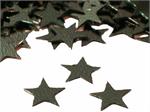 Hunter Green Star Confetti, Metallic, 1/4