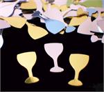 Silver and Gold Champagne Glasses